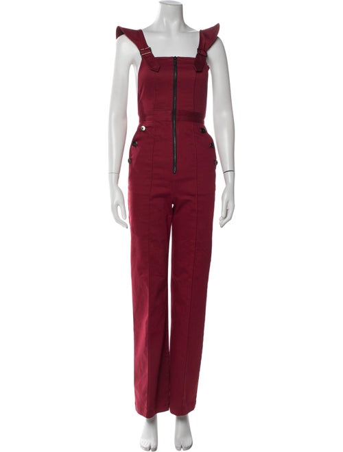 Self-Portrait Square Neckline Jumpsuit