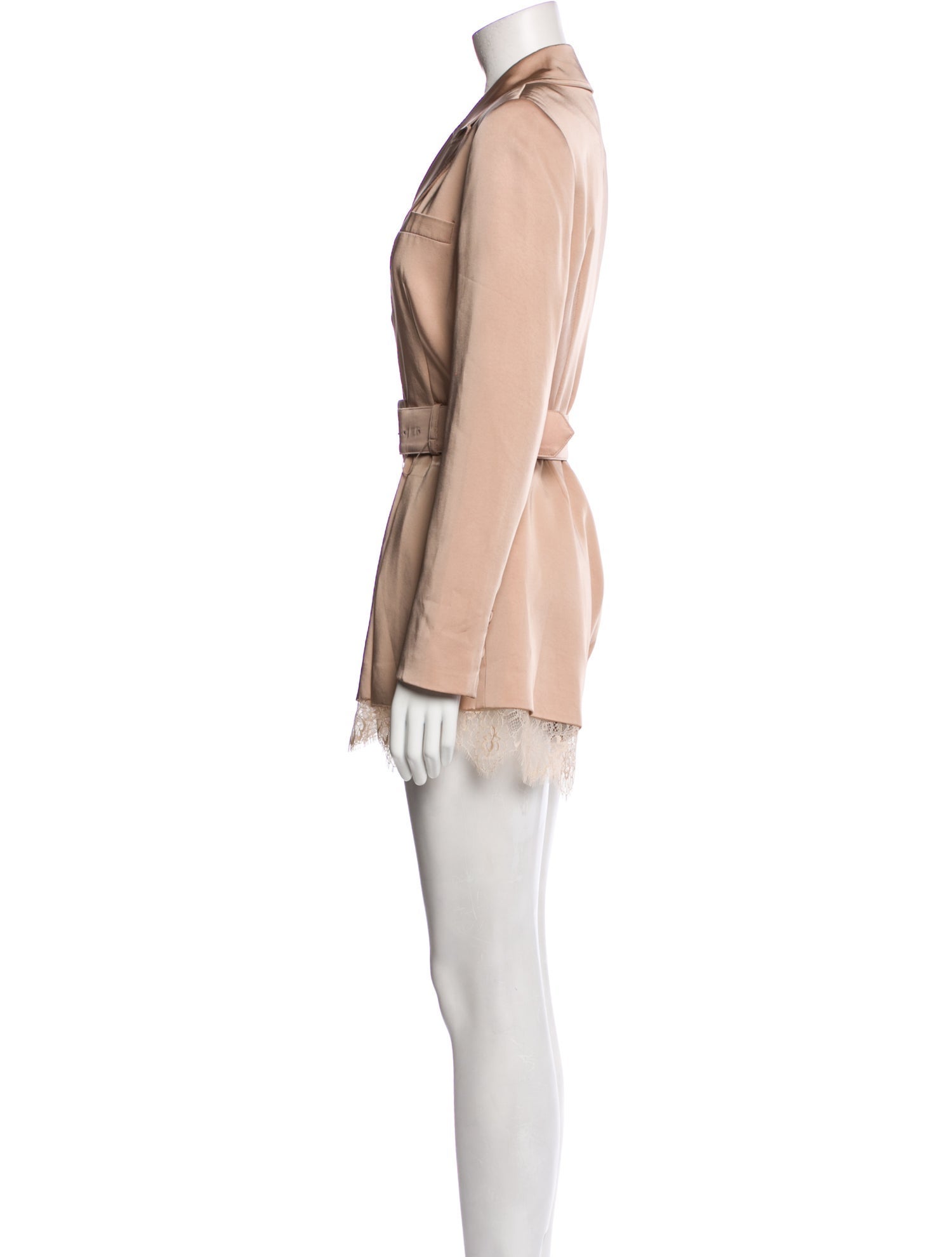 Self-Portrait Plunge Neckline Romper