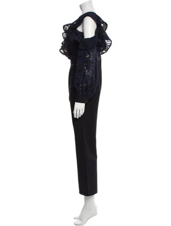 Self-Portrait Crew Neck Jumpsuit