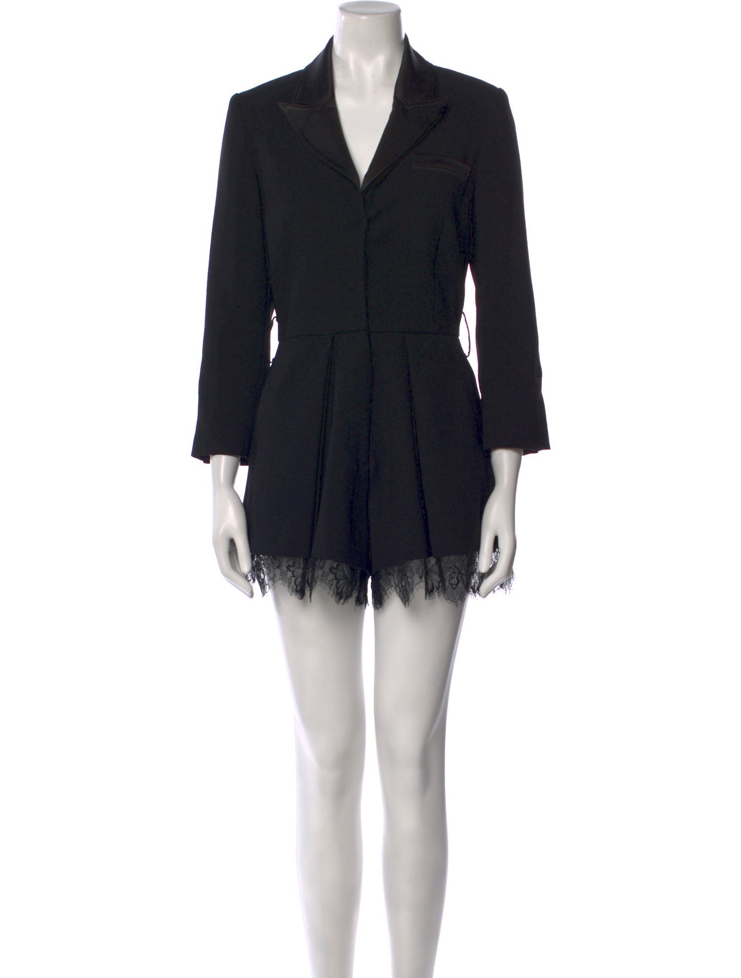 Self-Portrait V-Neck Romper