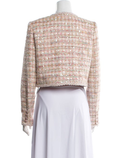 Self-Portrait Tweed Pattern Evening Jacket