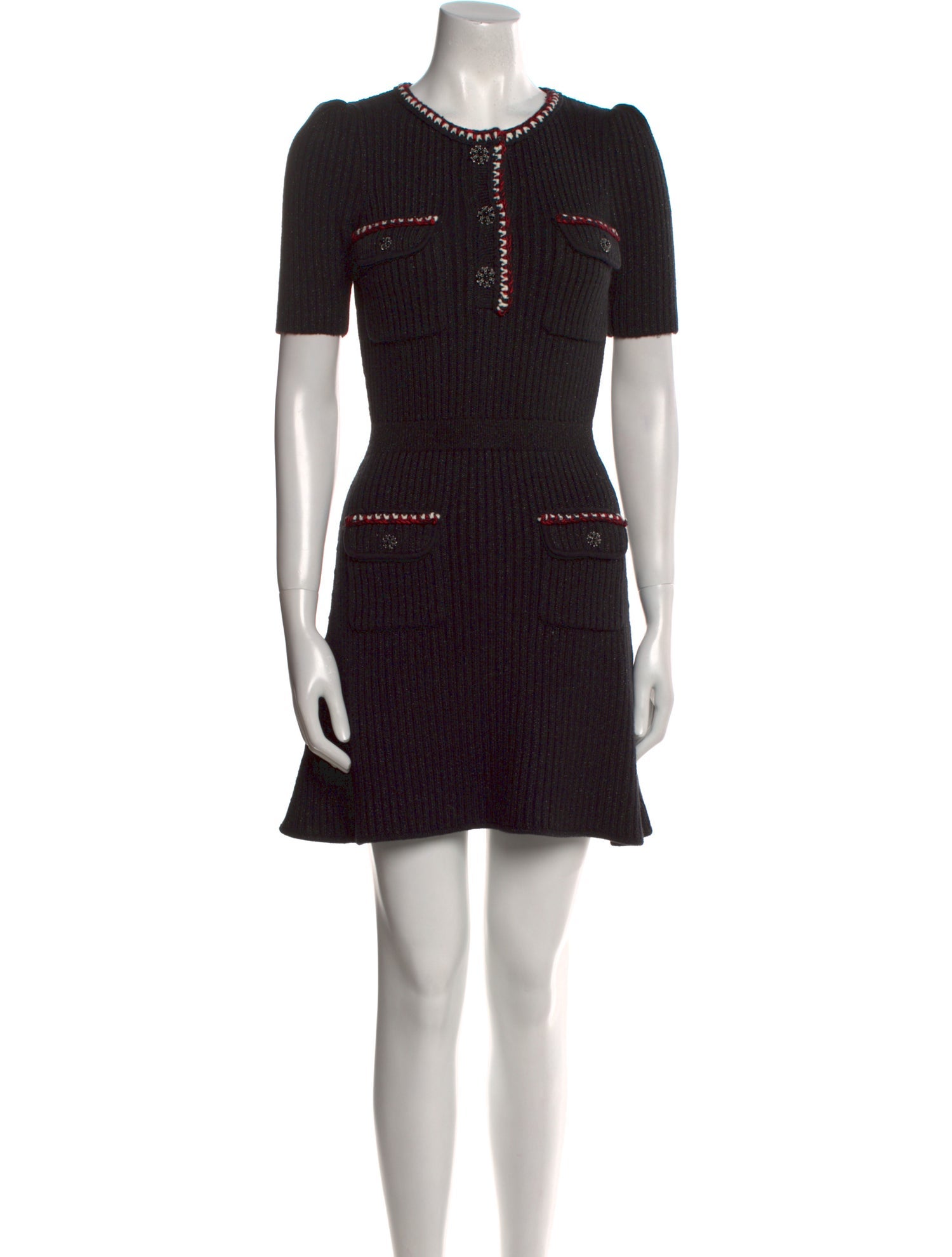 Self-Portrait Printed Mini Dress w/ Tags