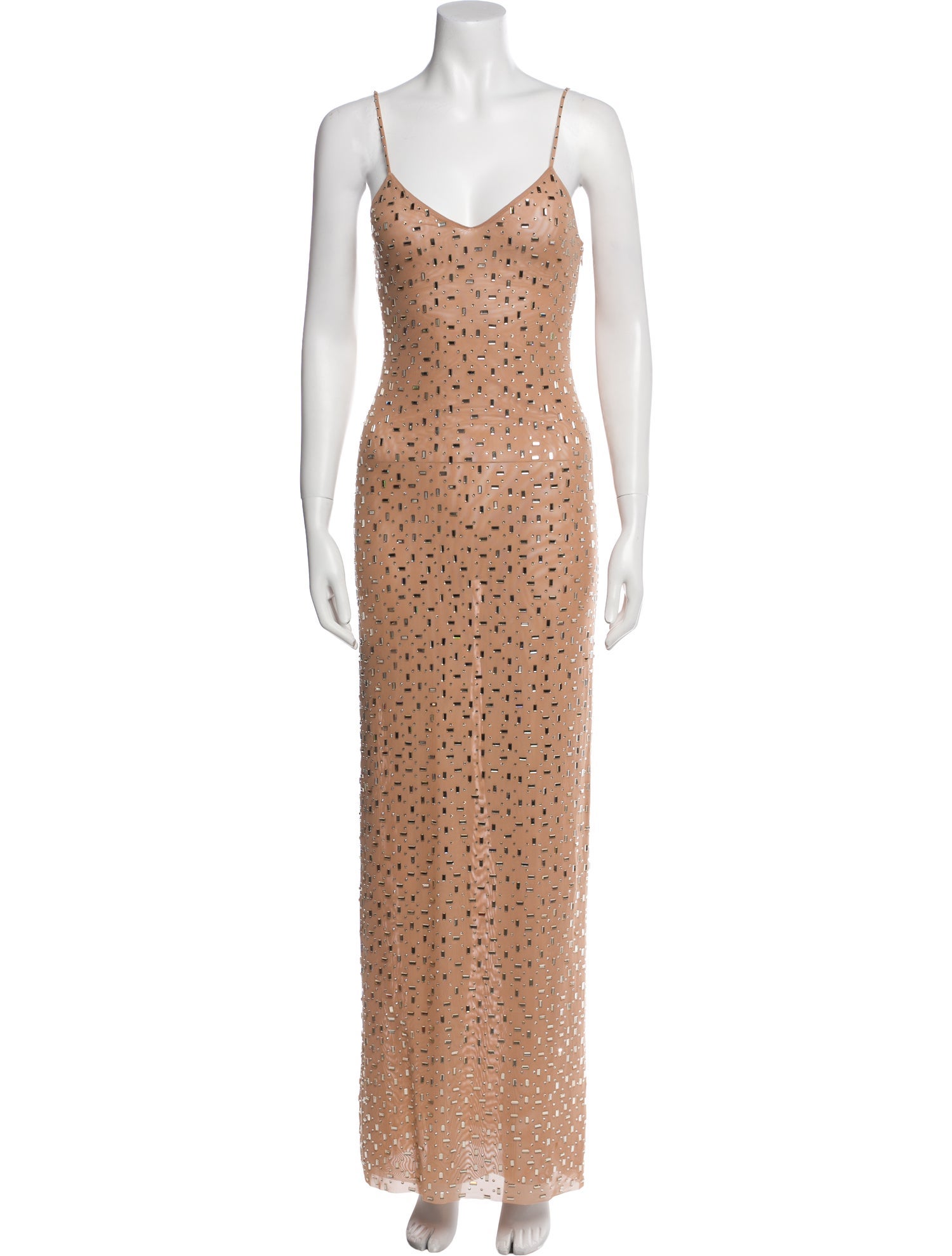 Self-Portrait Polka Dot Print Long Dress