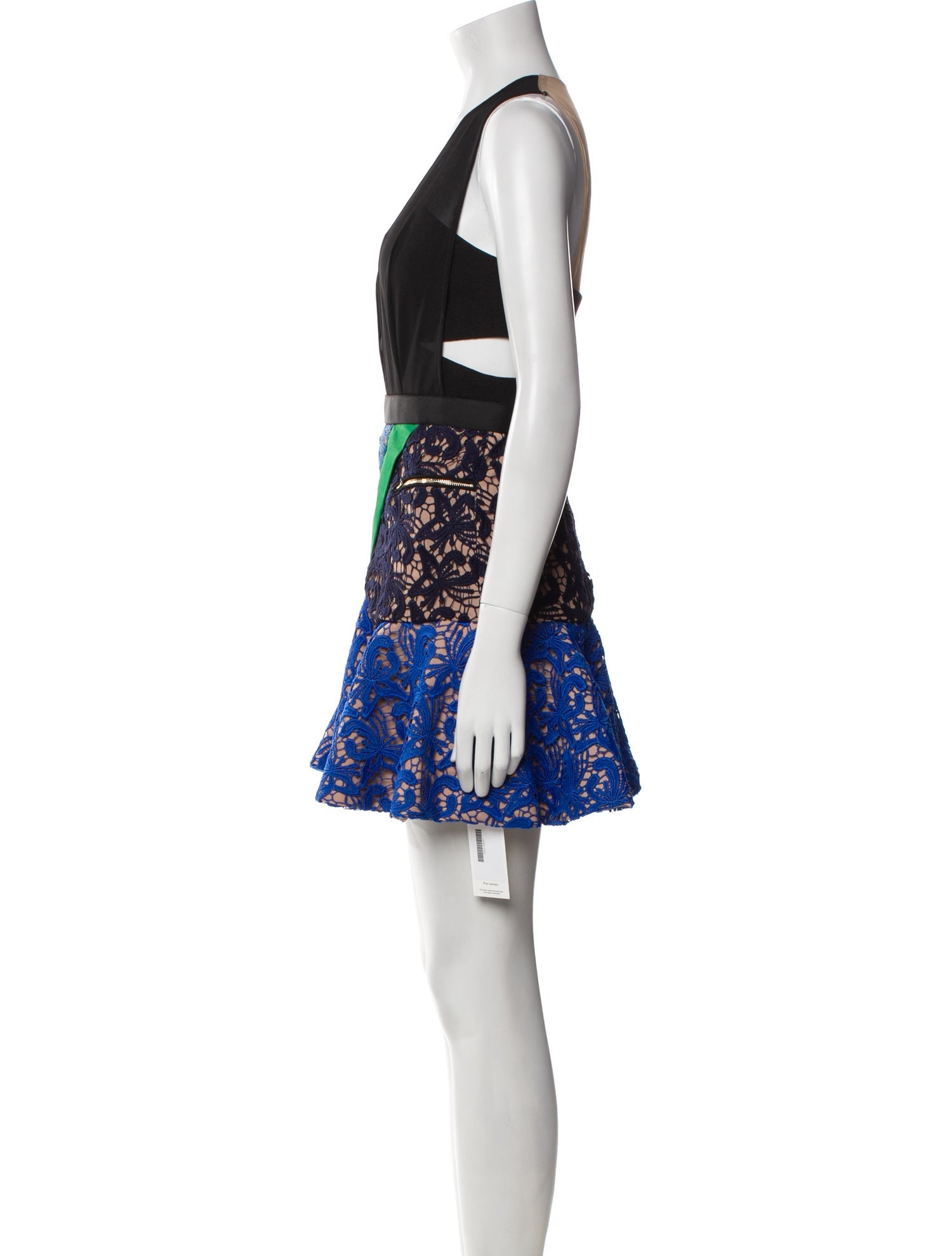 Self-Portrait Floral Print Mini Dress