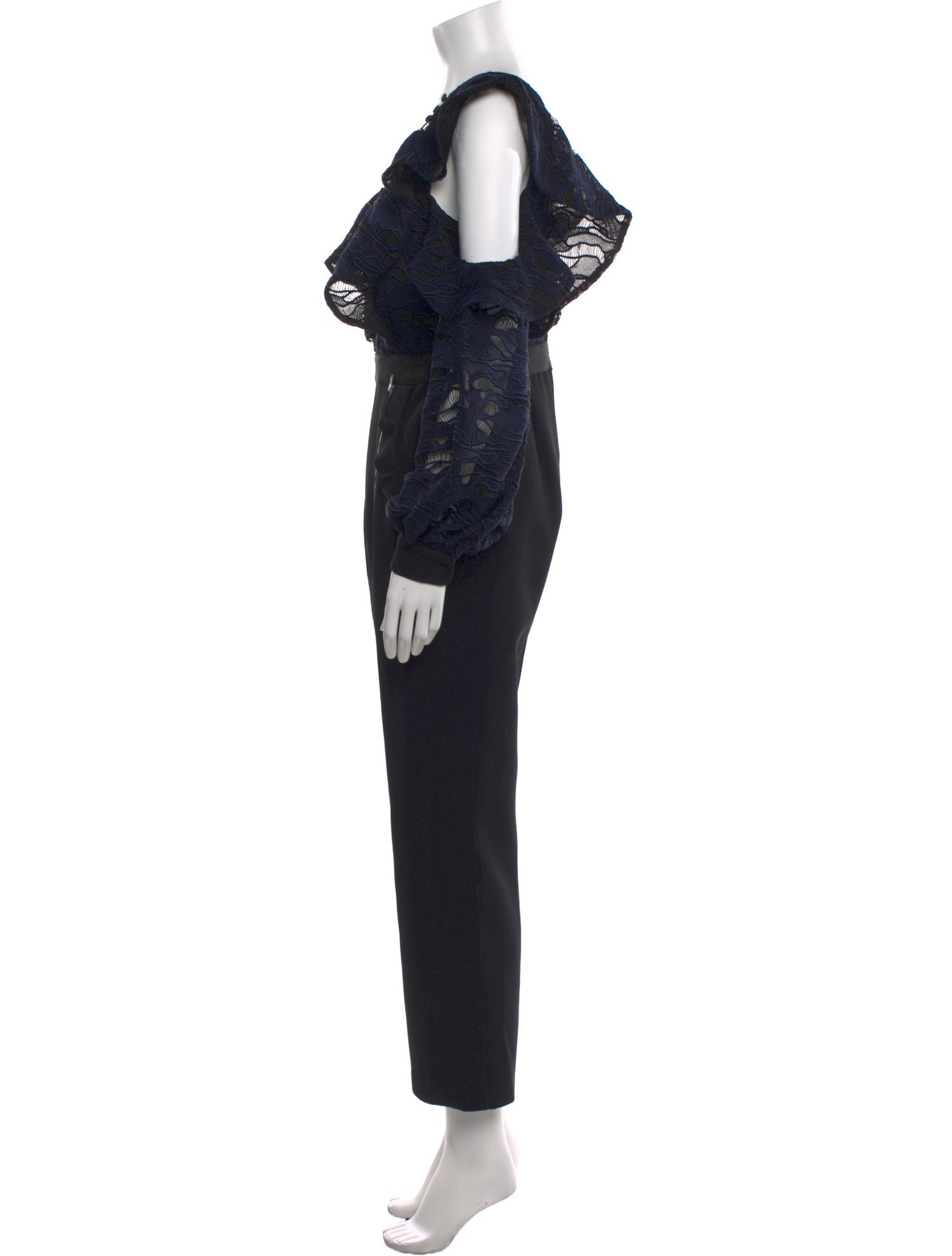 Self-Portrait V-Neck Jumpsuit w/ Tags