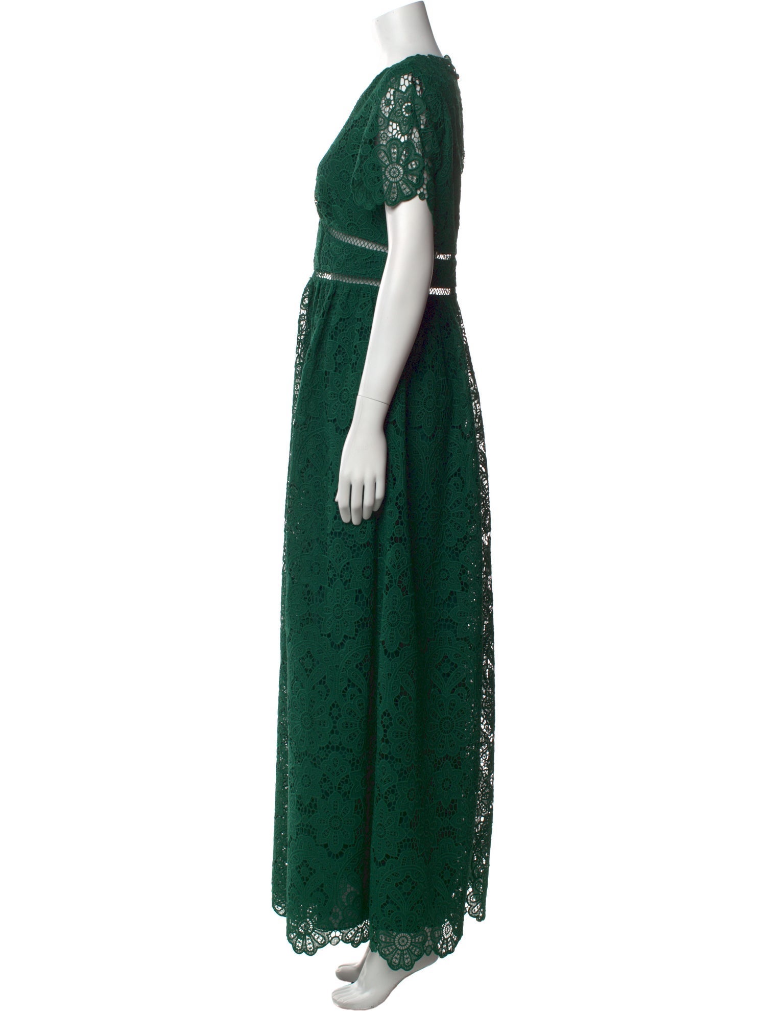 Self-Portrait Lace Long Dress w/ Tags