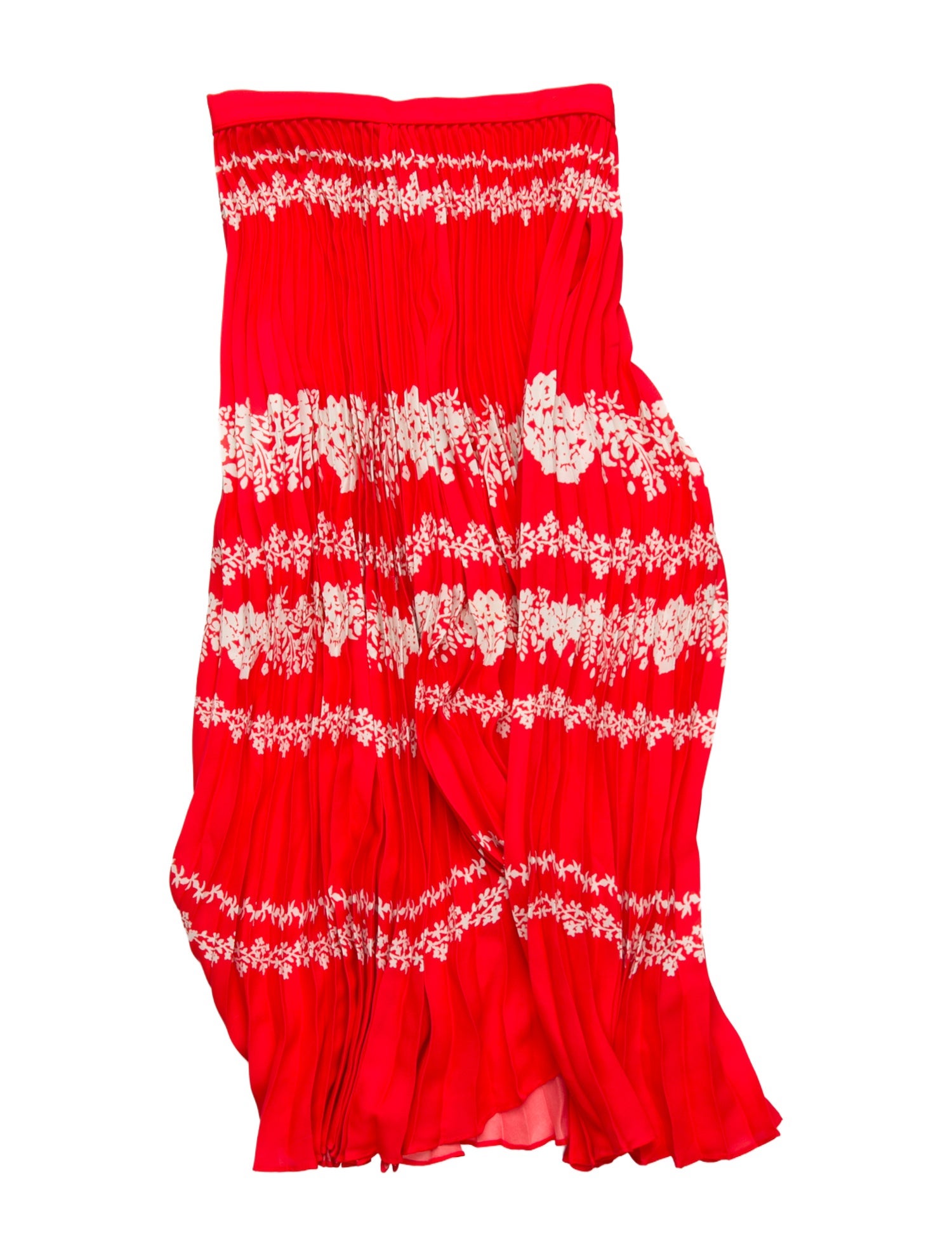 Self-Portrait Printed Midi Length Skirt