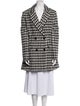 Self-Portrait Houndstooth Print Peacoat