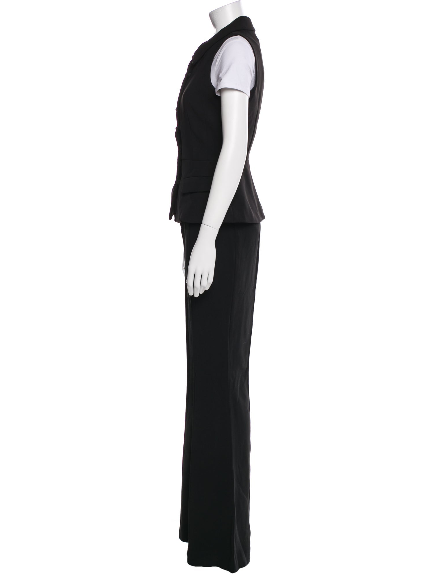 Self-Portrait Crystal Embellishments Pant Set