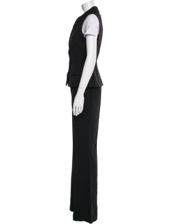 Self-Portrait Crystal Embellishments Pant Set