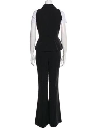 Self-Portrait Crystal Embellishments Pant Set