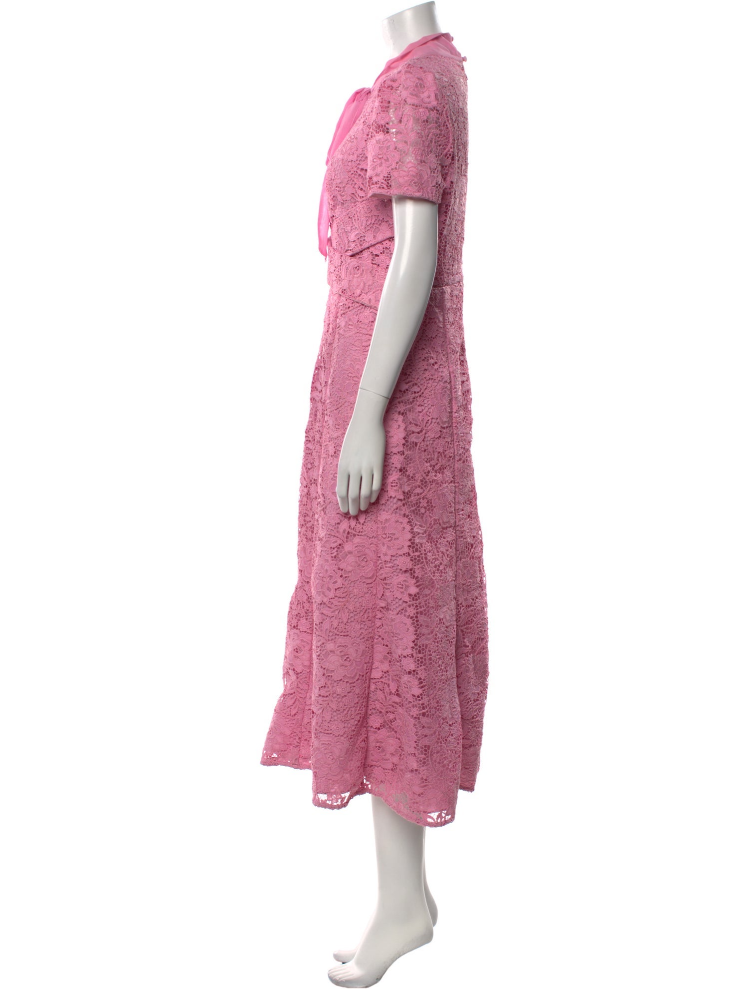 Self-Portrait Lace Long Dress