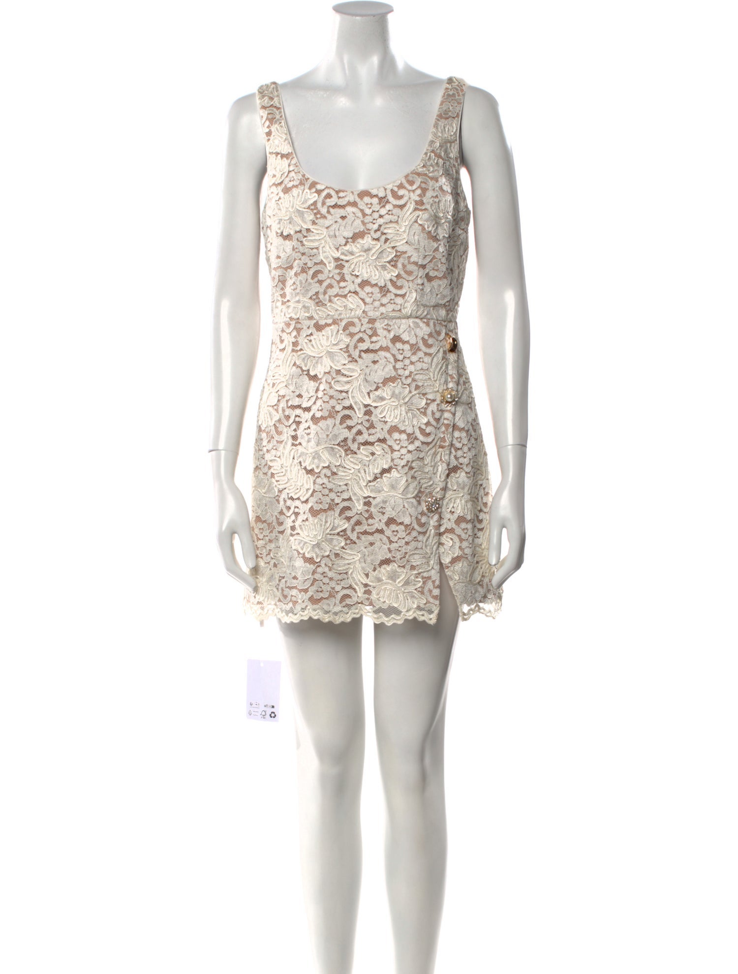 Self-Portrait Lace Pattern Mini Dress w/ Tags