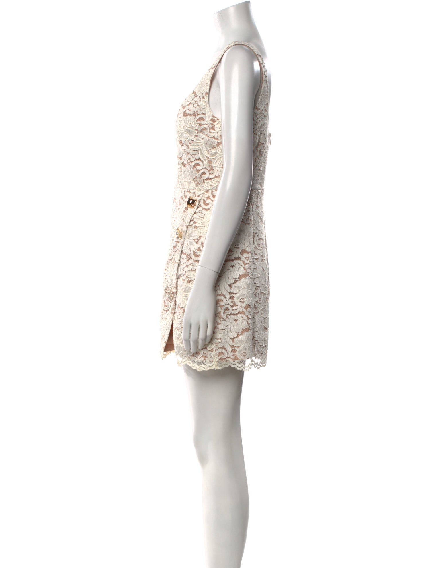 Self-Portrait Lace Pattern Mini Dress w/ Tags