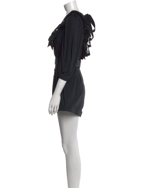 Self-Portrait Square Neckline Romper