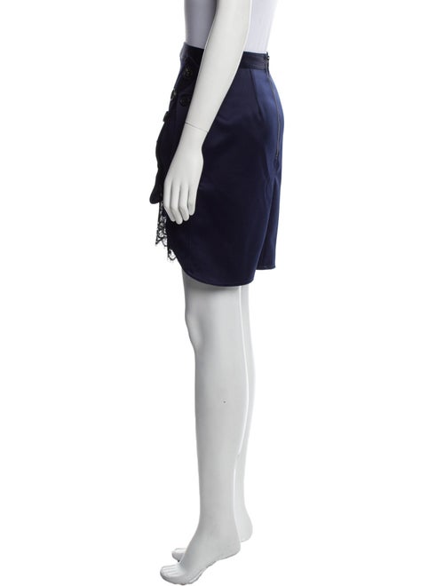 Self-Portrait Lace Trim Embellishment Mini Skirt