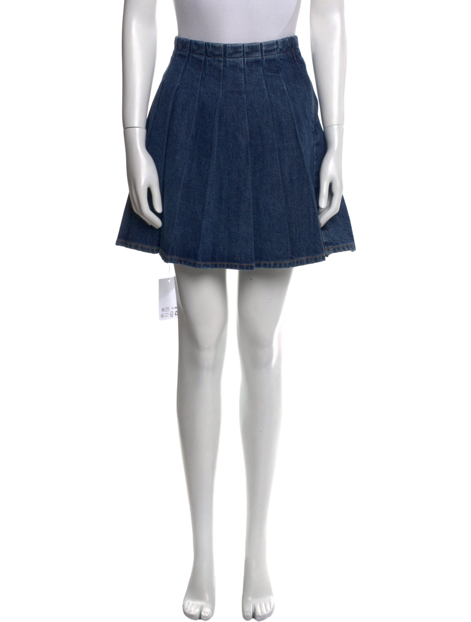 Self-Portrait Pleated Accents Mini Skirt w/ Tags