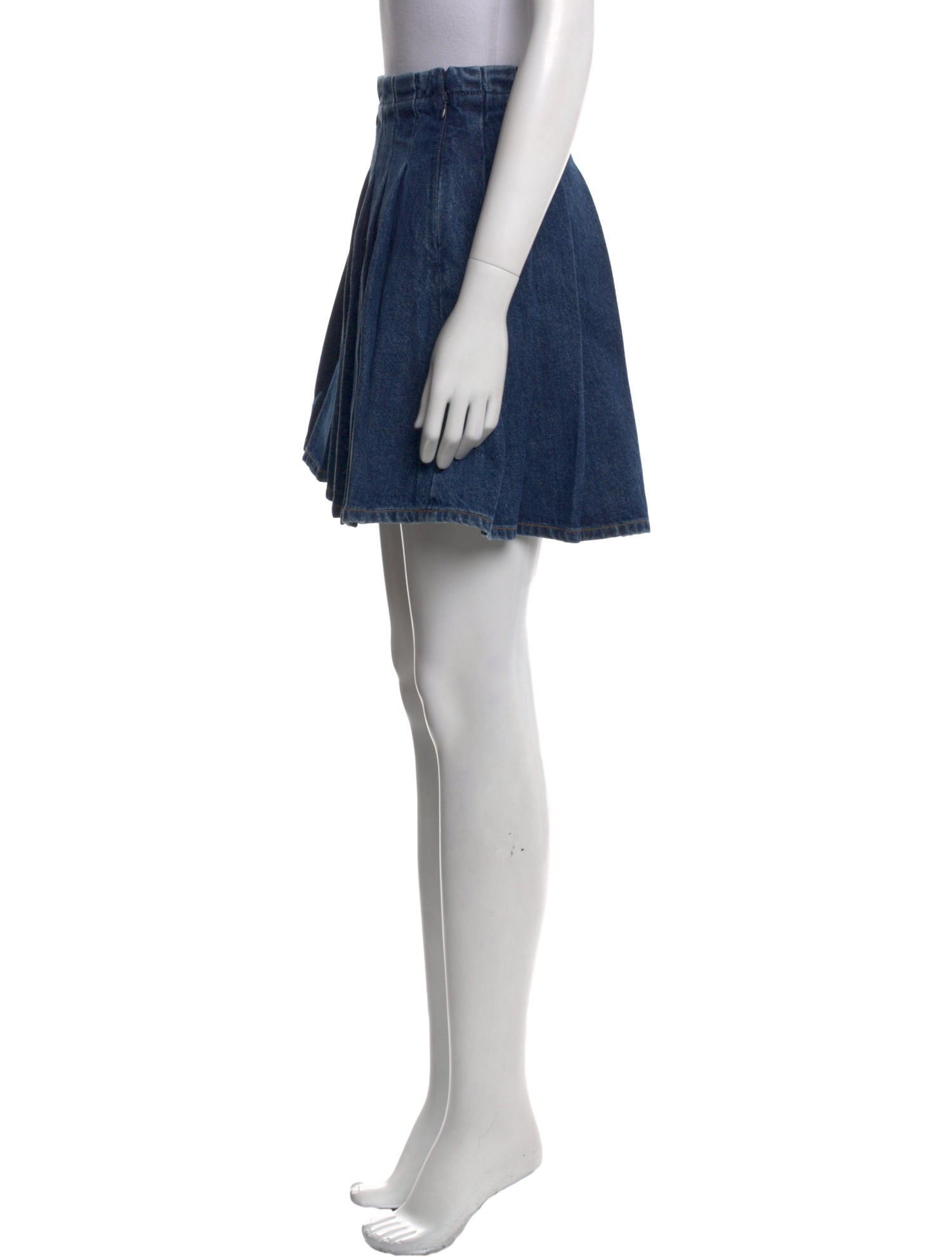 Self-Portrait Pleated Accents Mini Skirt w/ Tags