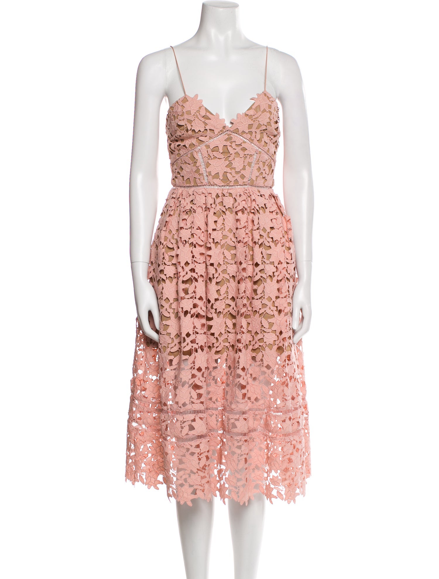 Self-Portrait Azalea Midi Length Dress