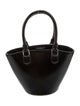 Self-Portrait Patent Leather Top Handle Bag