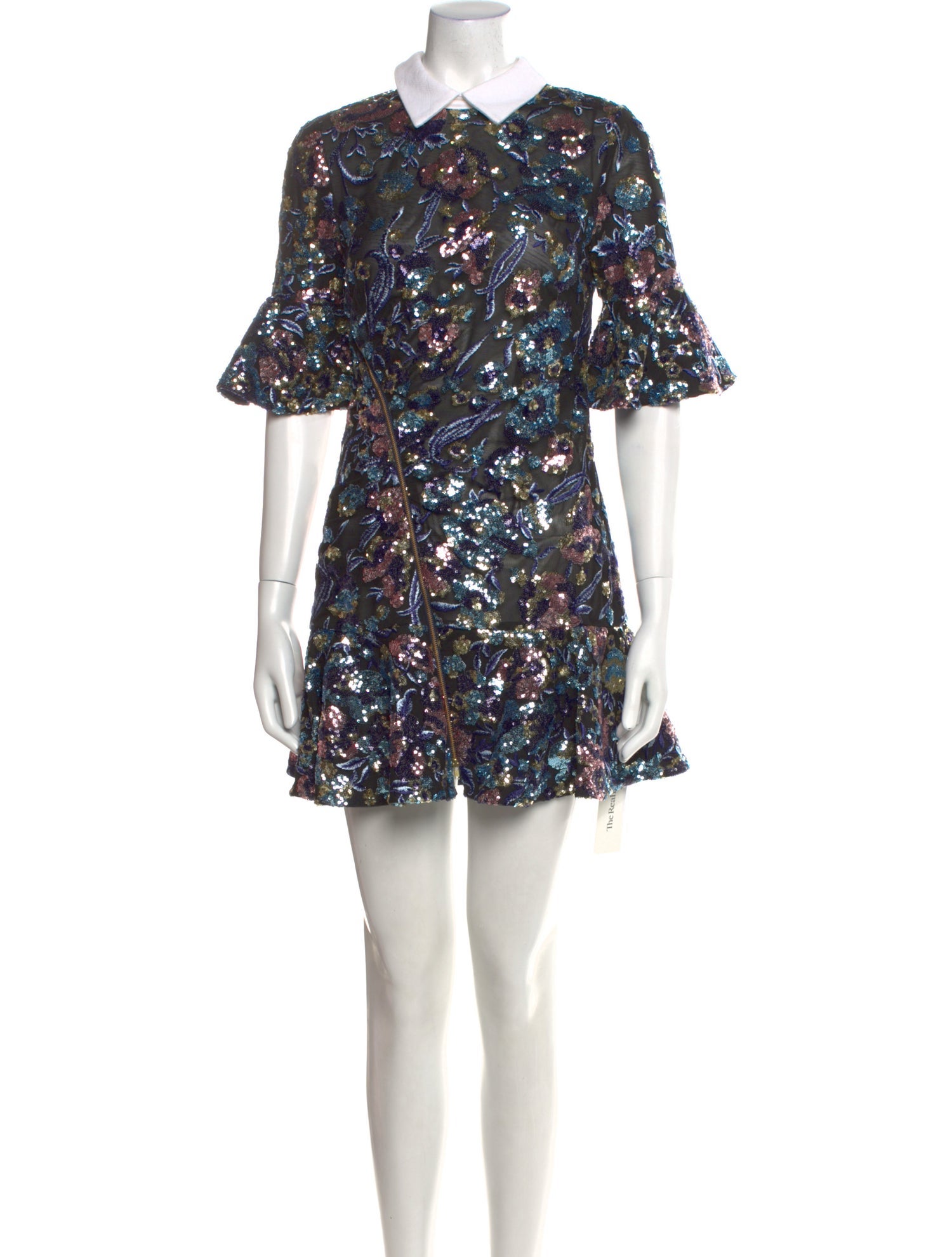 Self-Portrait Floral Print Mini Dress w/ Tags