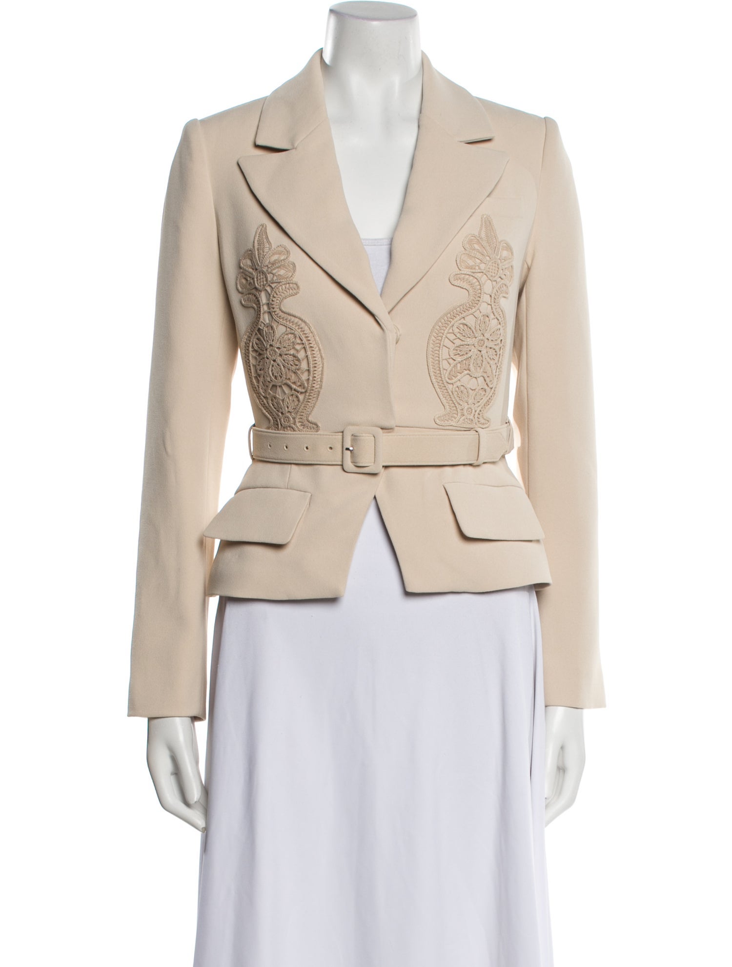 Self-Portrait Graphic Print Blazer w/ Tags