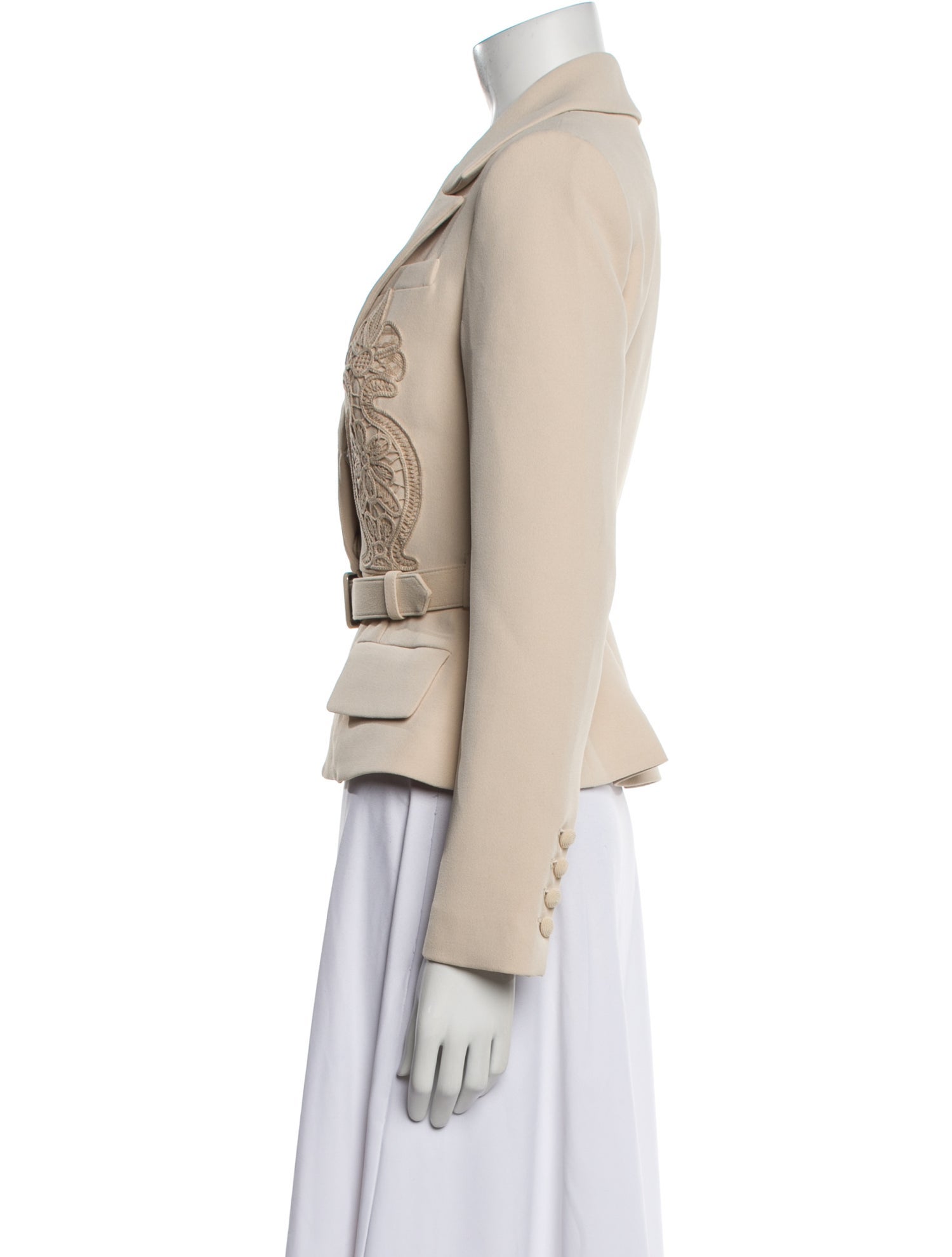 Self-Portrait Graphic Print Blazer w/ Tags