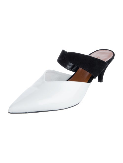 Self-Portrait Patent Leather Mules