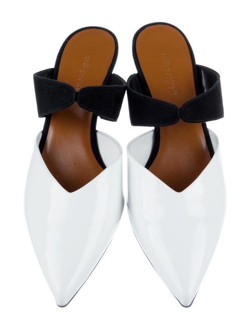 Self-Portrait Patent Leather Mules