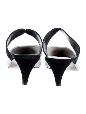 Self-Portrait Patent Leather Mules