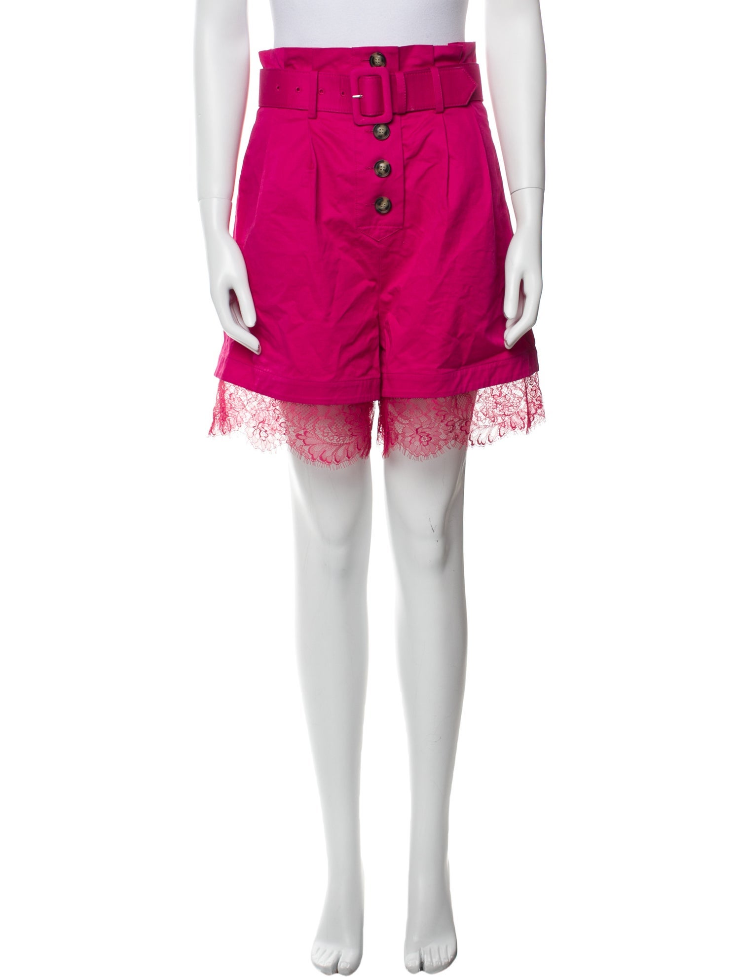 Self-Portrait Knee-Length Shorts