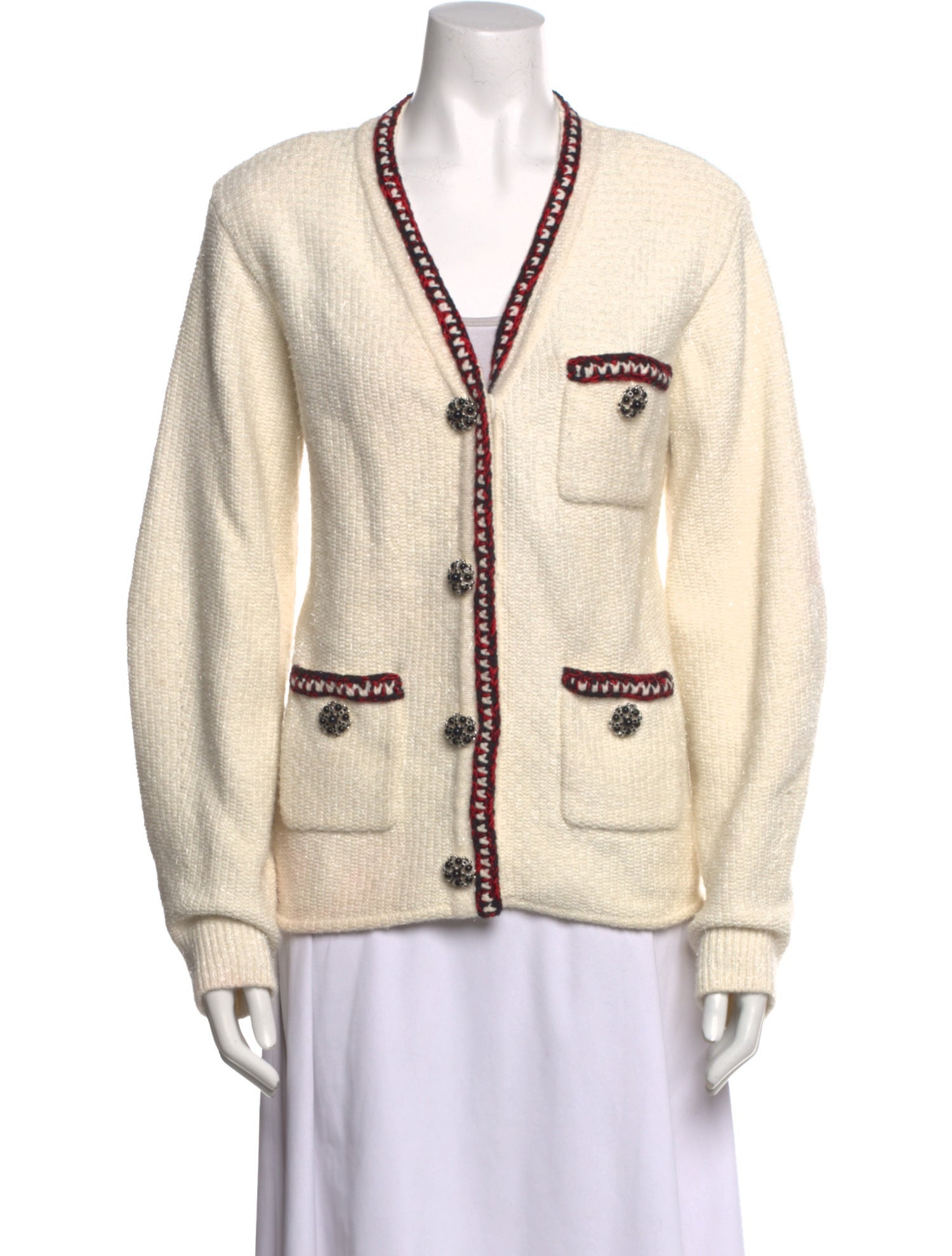 Self-Portrait V-Neck Sweater