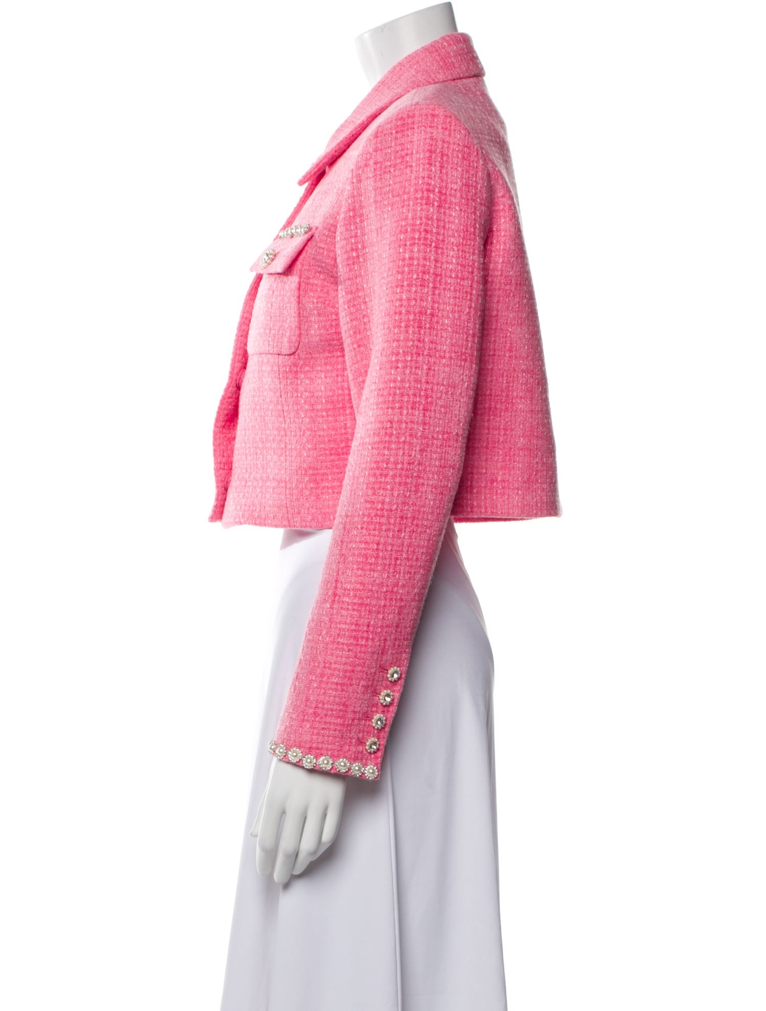 Self-Portrait Tweed Pattern Bolero