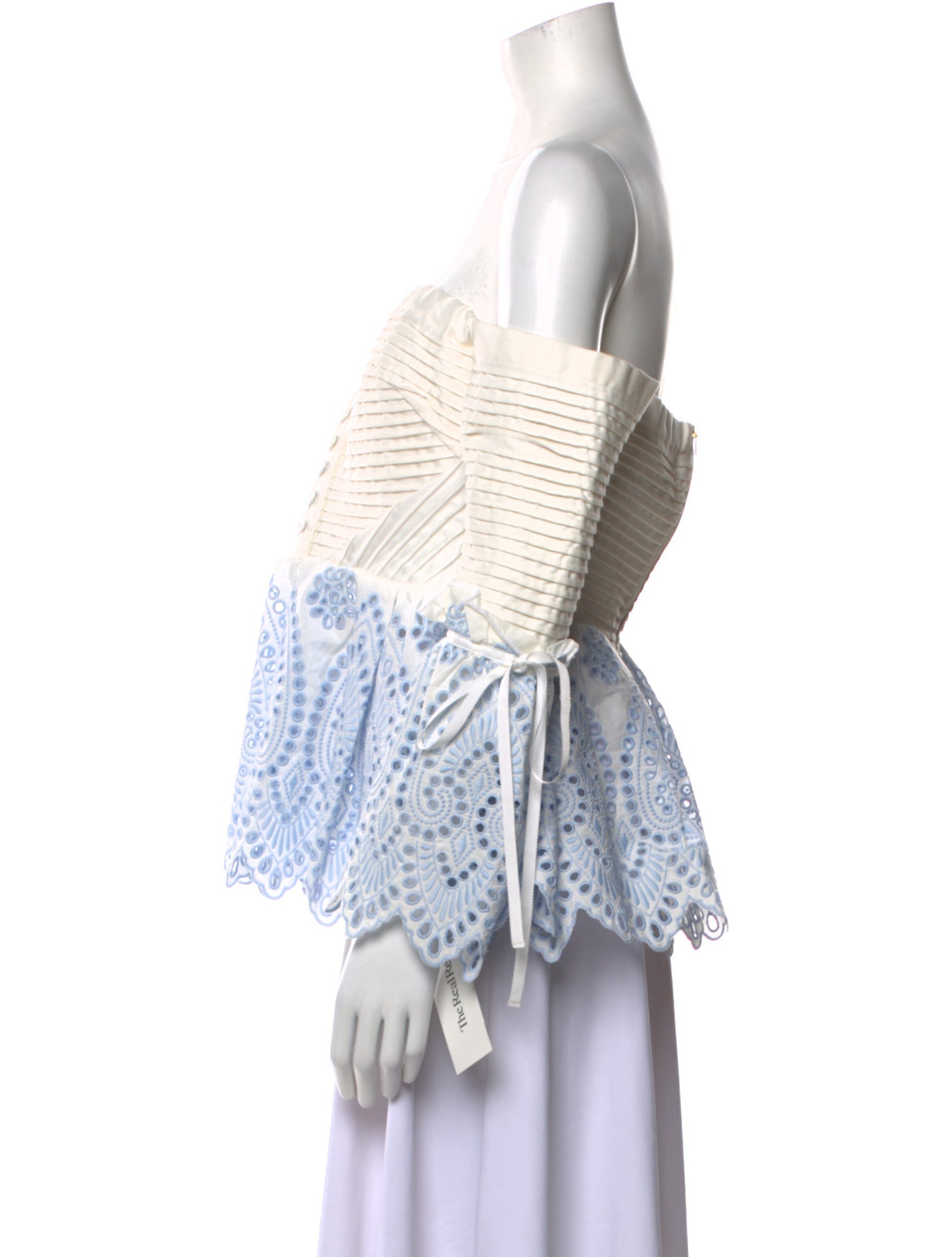 Self-Portrait Printed Off-The-Shoulder Blouse