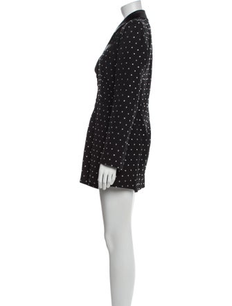 Self-Portrait 2021 Polka Dot Print Romper