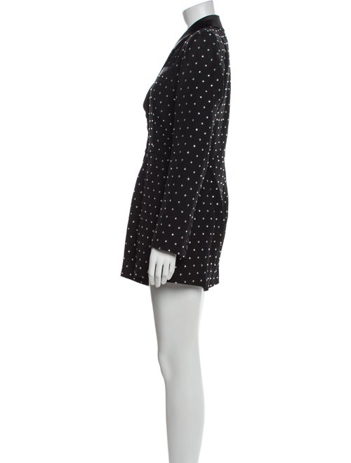 Self-Portrait 2021 Polka Dot Print Romper