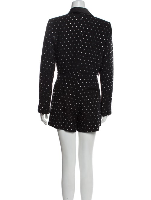 Self-Portrait 2021 Polka Dot Print Romper