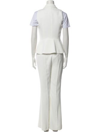 Self-Portrait Crystal Embellishments Pant Set