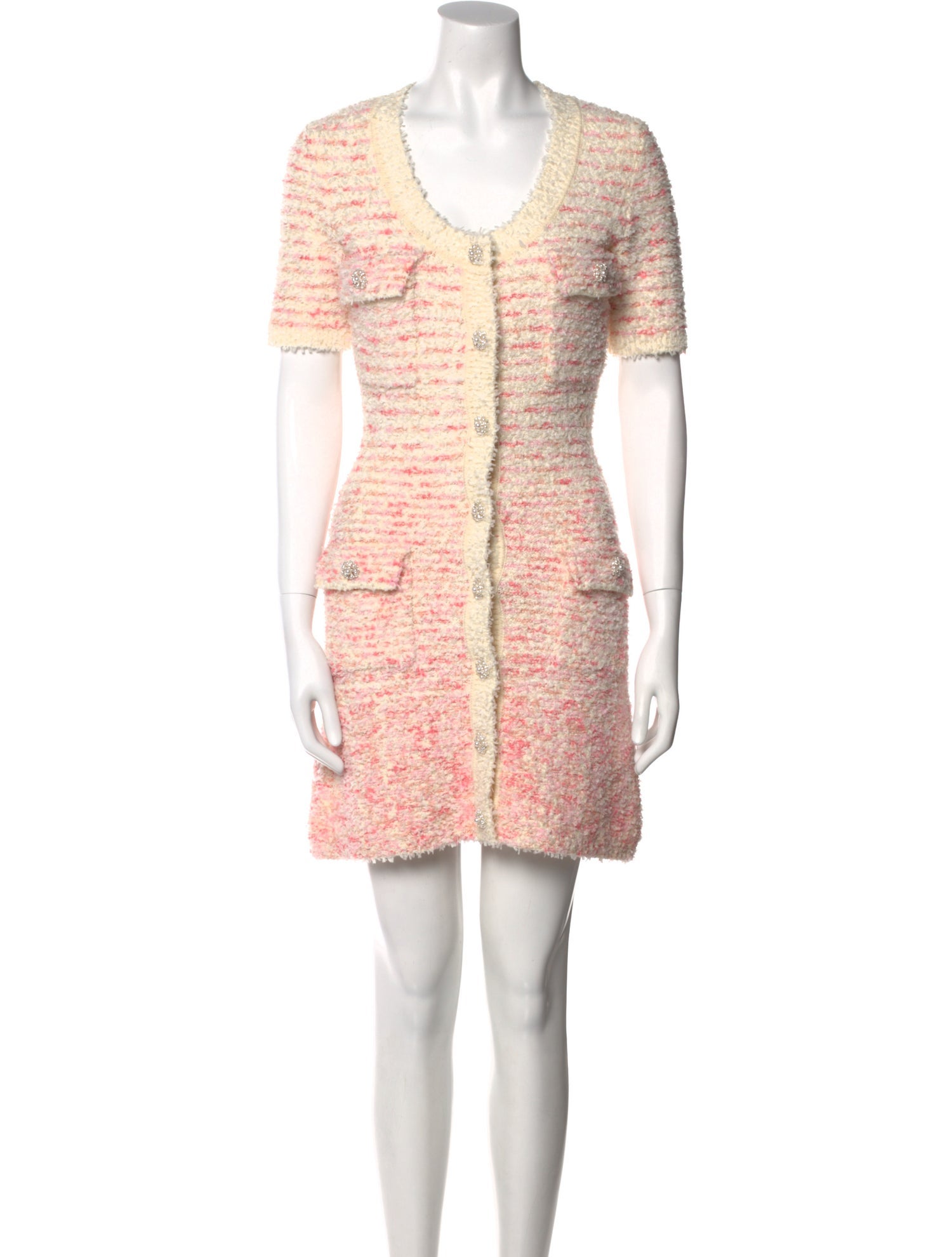 Self-Portrait Printed Mini Dress