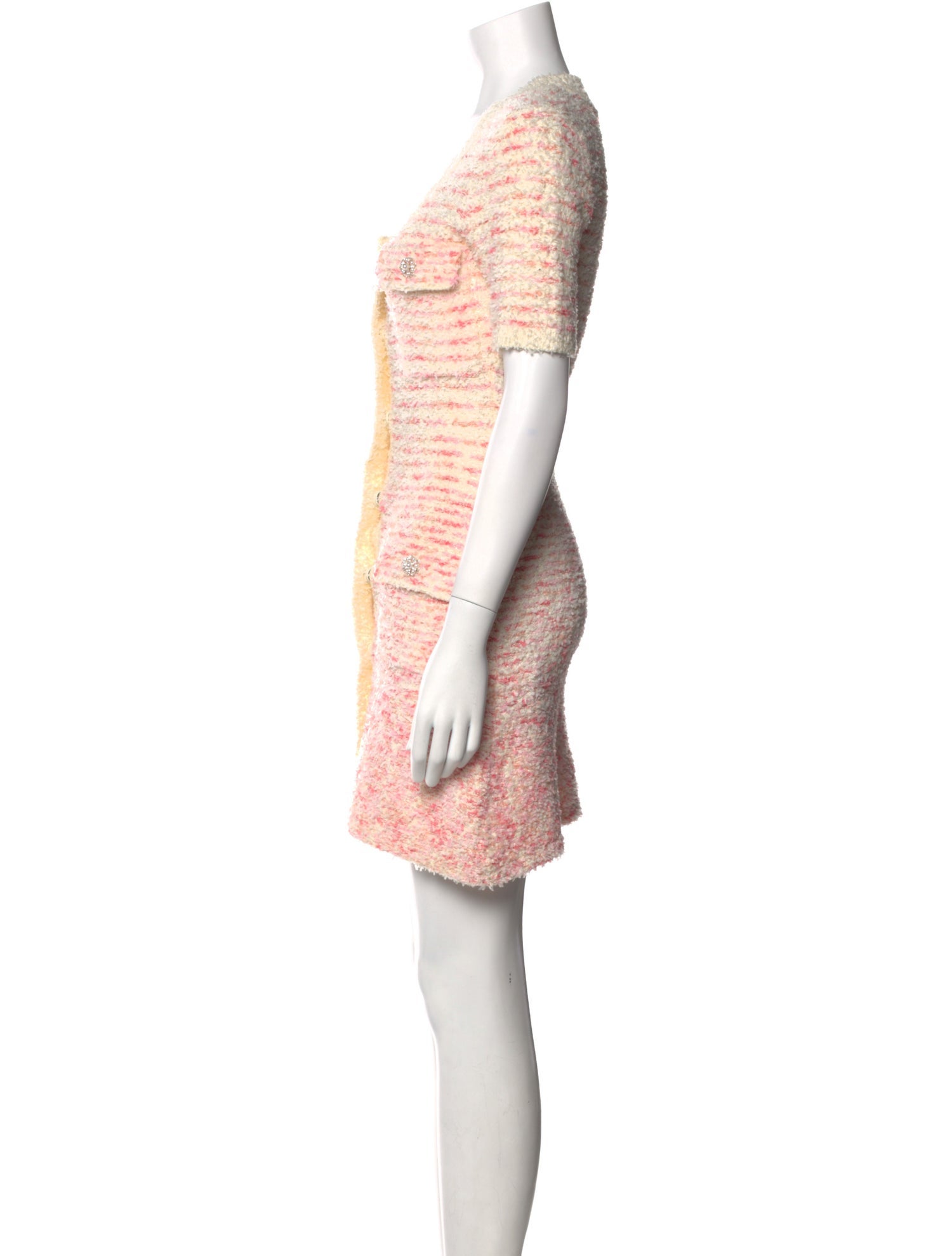 Self-Portrait Printed Mini Dress