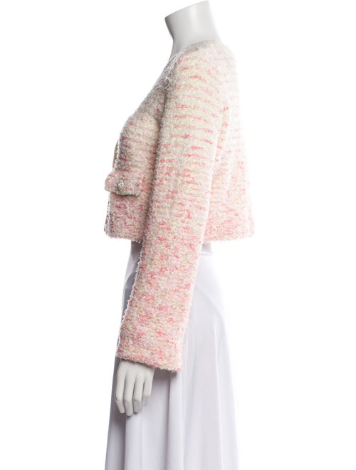 Self-Portrait Tweed Pattern Evening Jacket