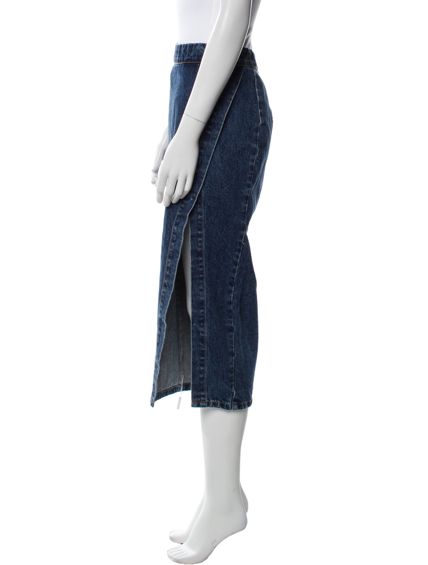 Self-Portrait Midi Length Skirt