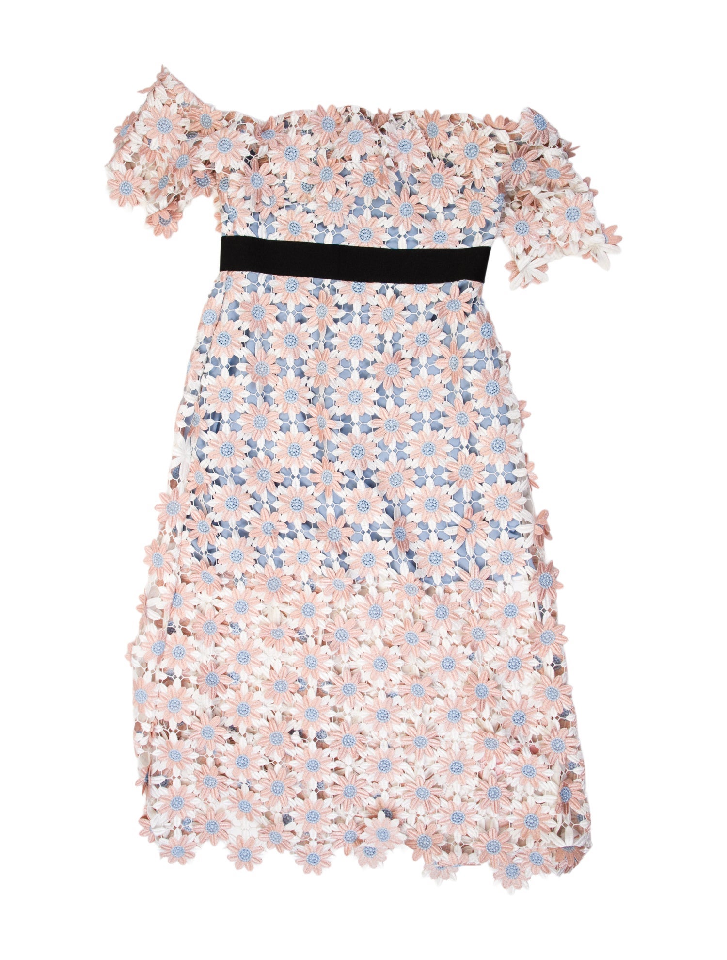 Self-Portrait Floral Print Long Dress w/ Tags