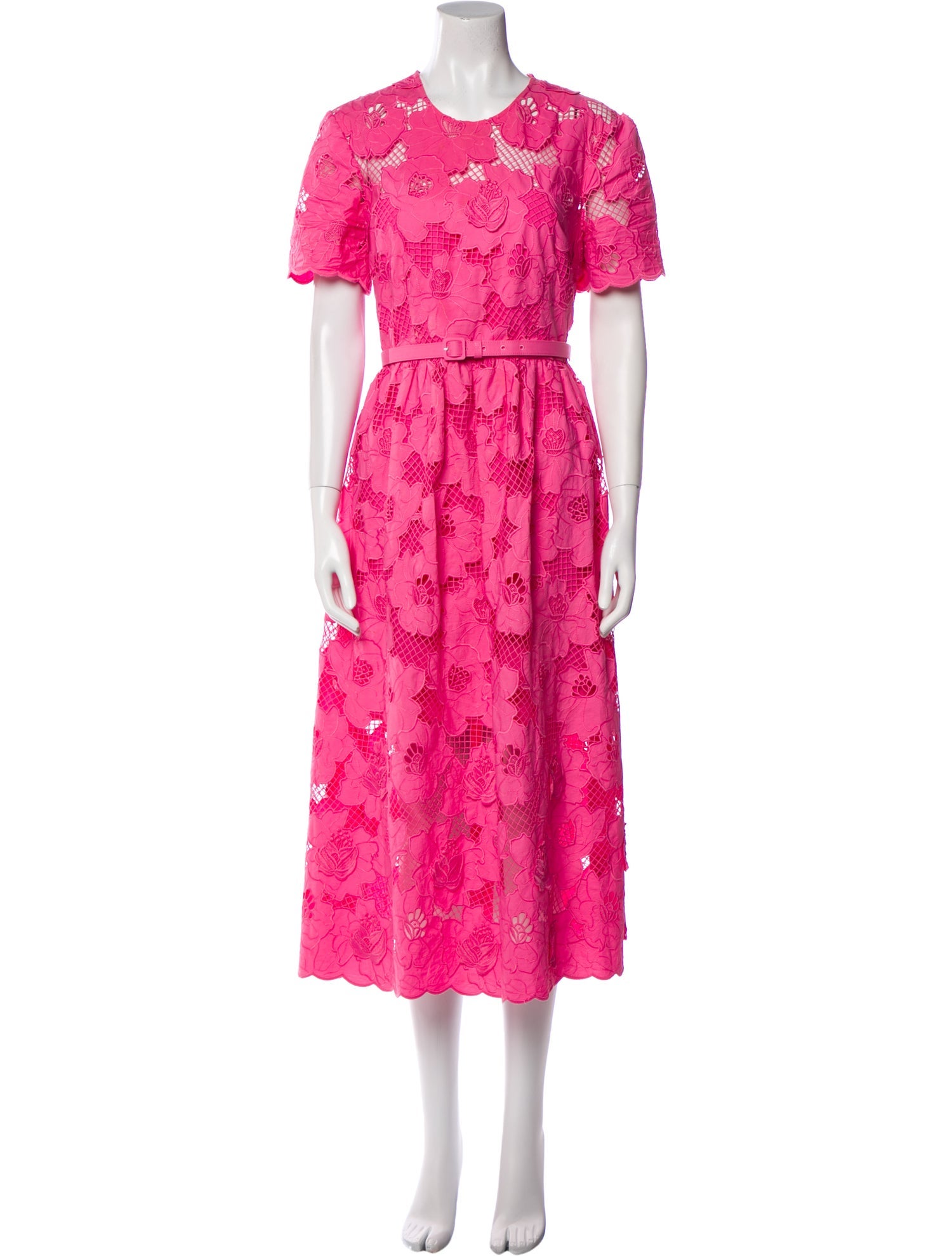 Self-Portrait Floral Print Long Dress