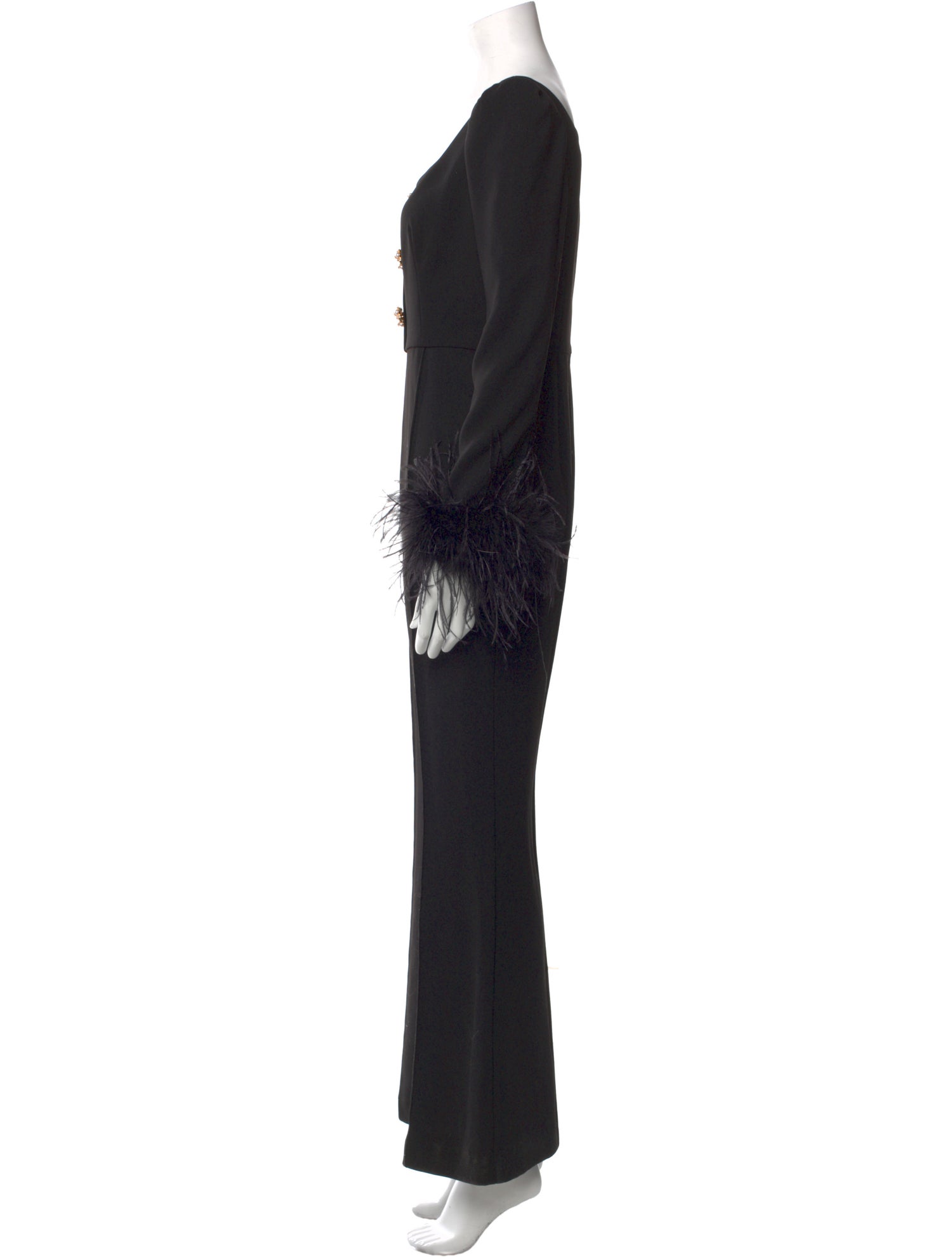 Self-Portrait Scoop Neck Jumpsuit