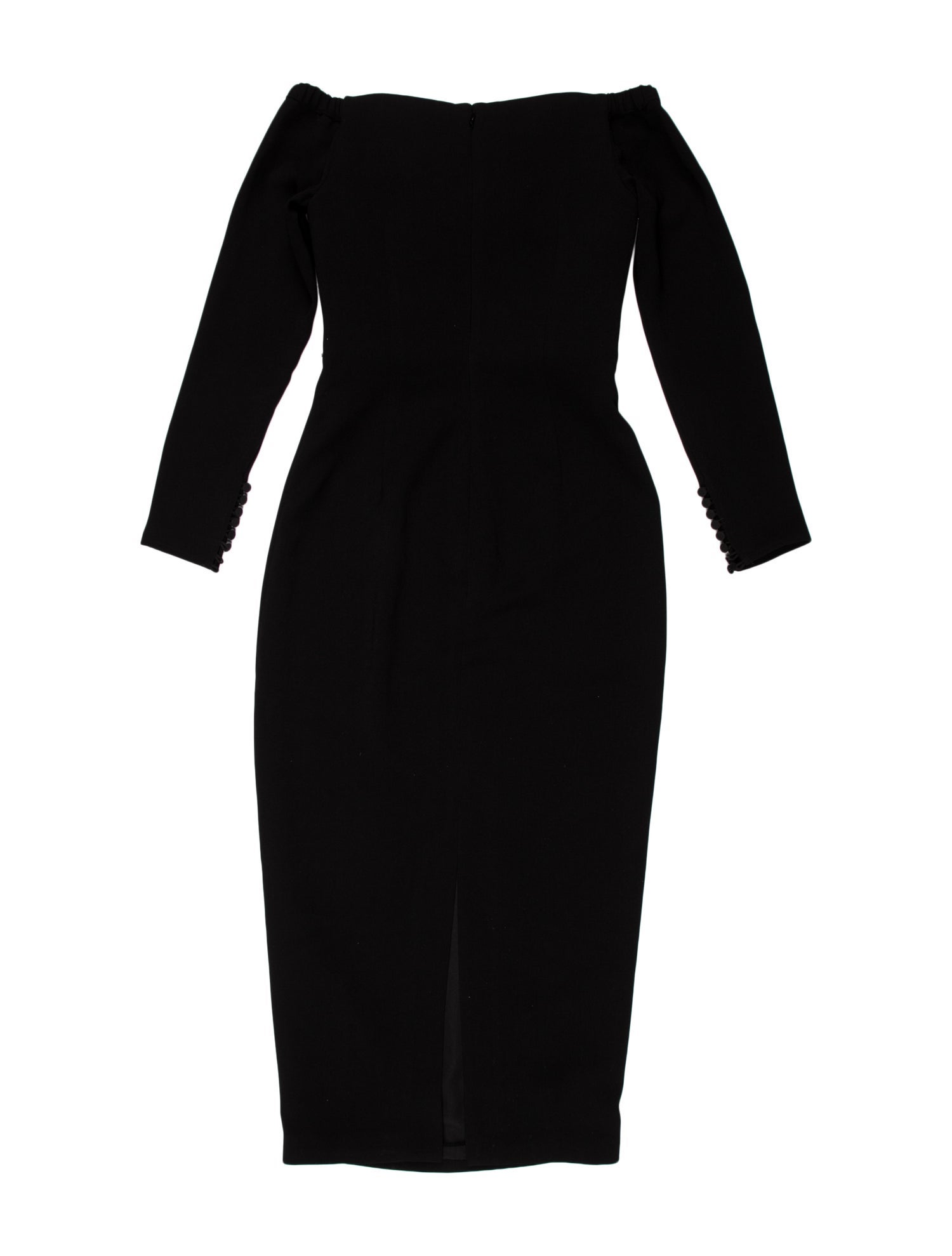 Self-Portrait Strapless Midi Length Dress