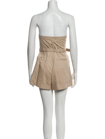 Self-Portrait Strapless Romper