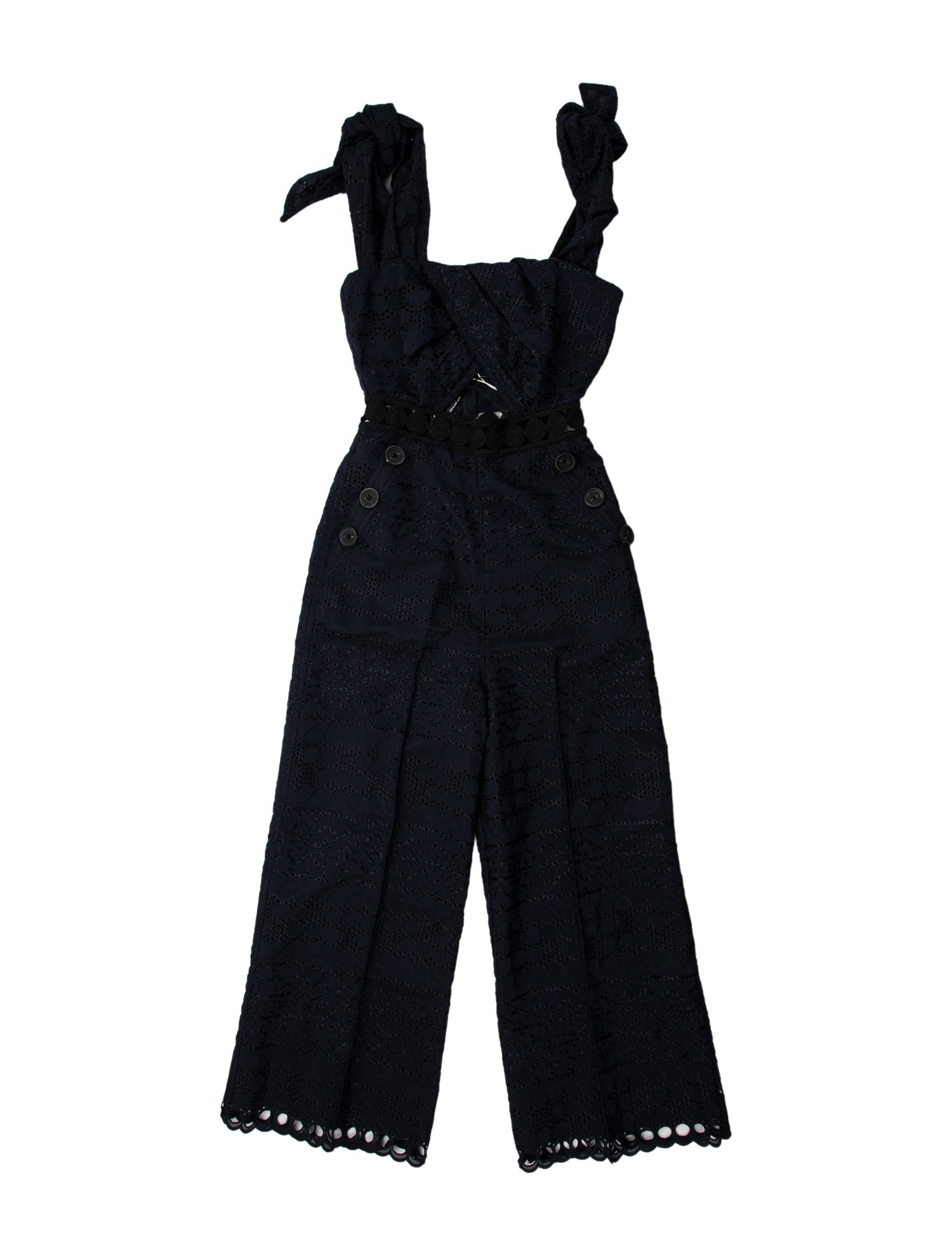 Self-Portrait Square Neckline Jumpsuit