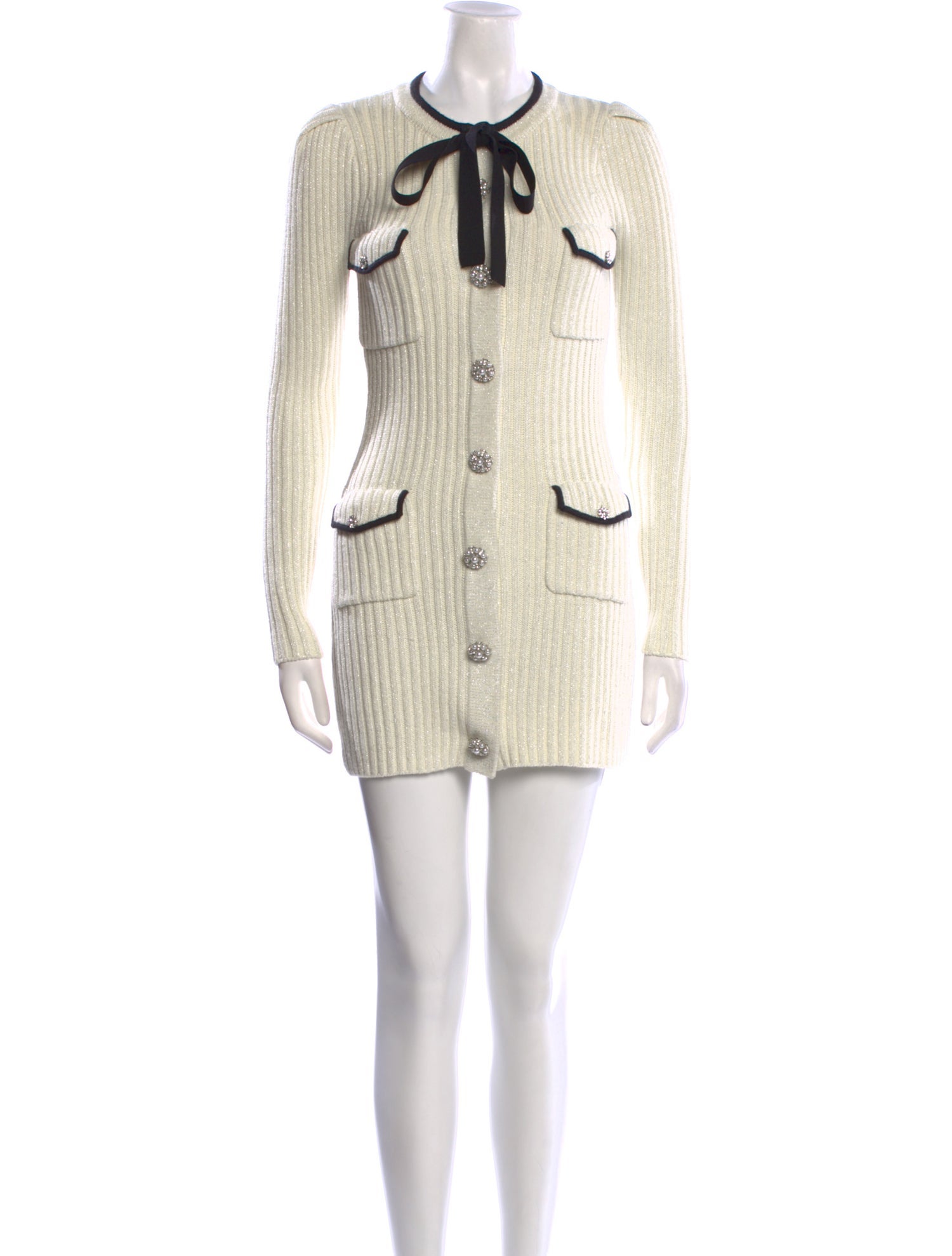 Self-Portrait Crew Neck Mini Dress w/ Tags