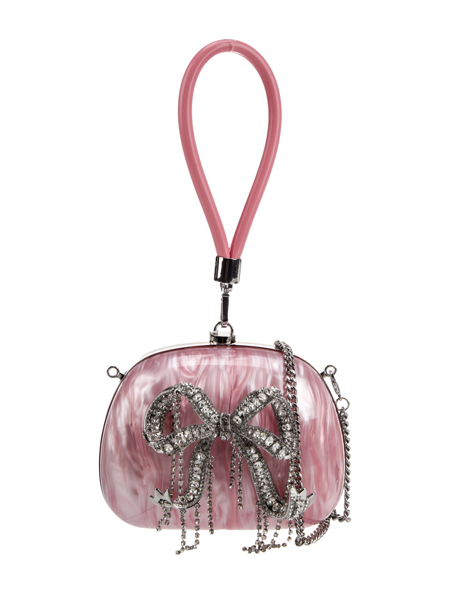 Self-Portrait Acrylic Evening Bag